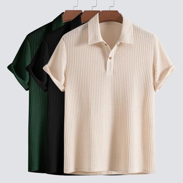 Knox™ | Textured Polo with Casual and Elegant Style