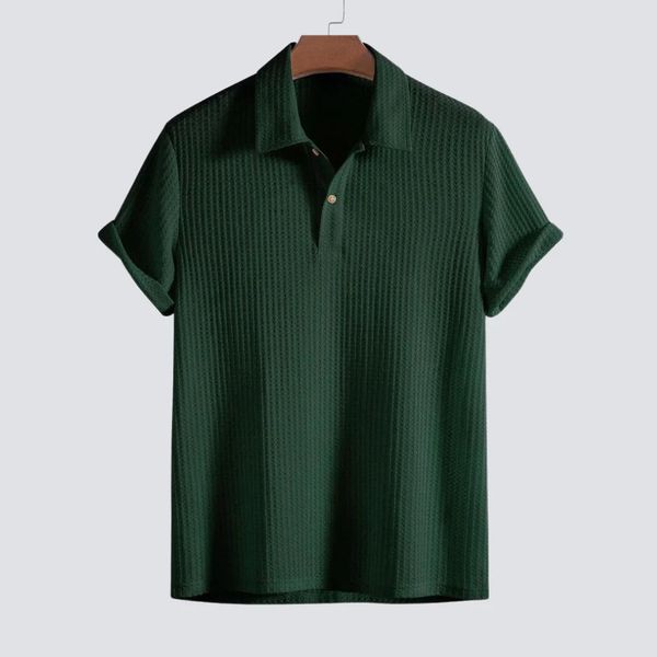 Knox™ | Textured Polo with Casual and Elegant Style