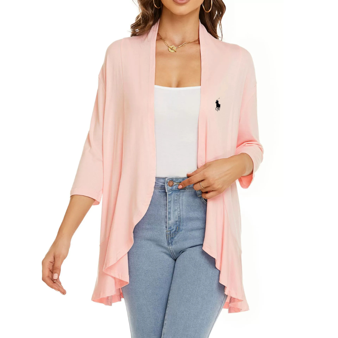 RL Women’s Open-Front Cardigan – Timeless Elegance