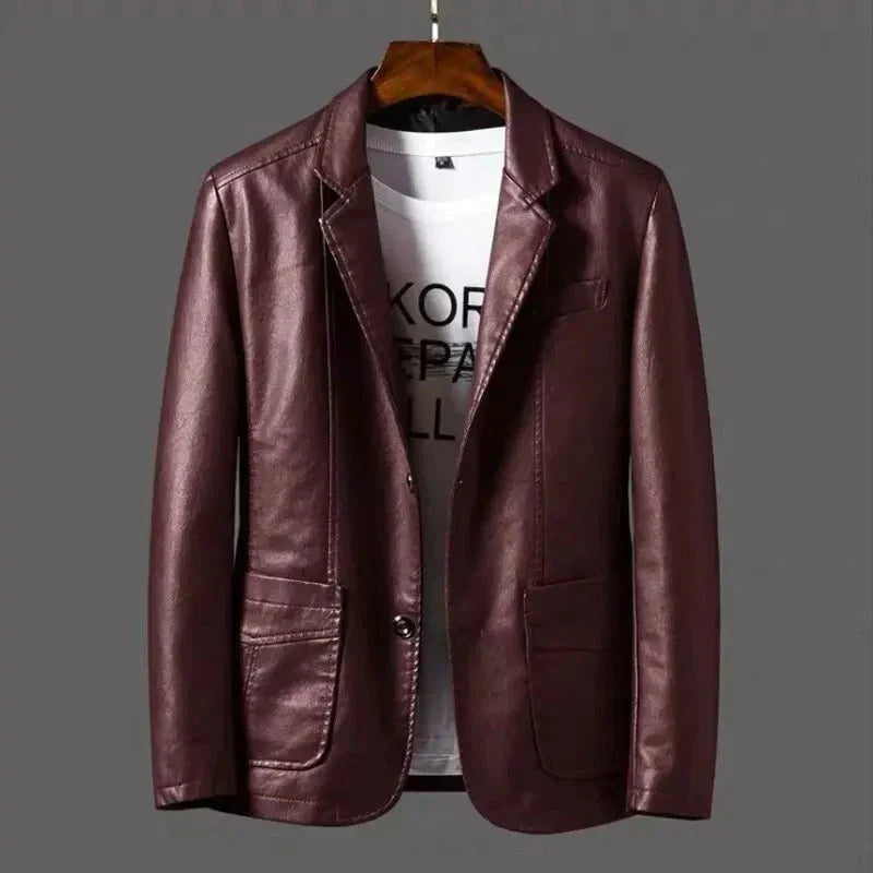 Fabian™ | Casual Premium Faux Leather Jacket