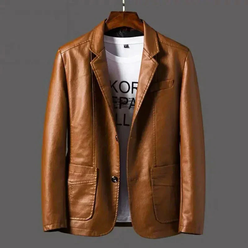 Fabian™ | Casual Premium Faux Leather Jacket
