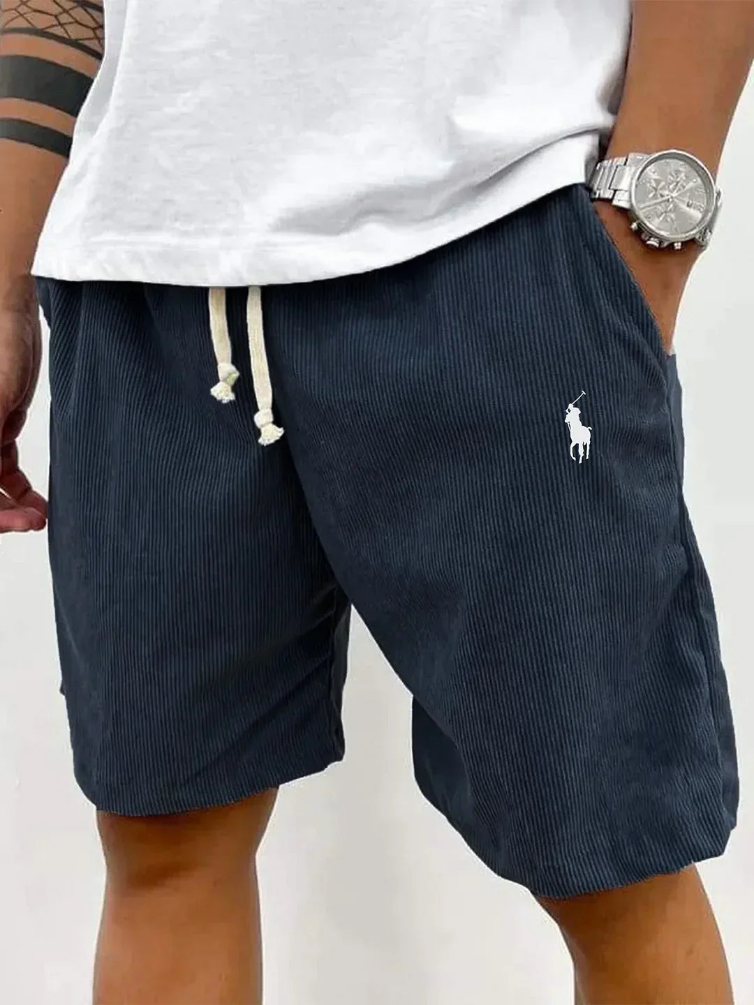 Ellston RL™ | Classic and Comfortable Cotton Shorts for Men