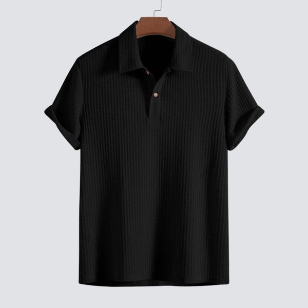 Knox™ | Textured Polo with Casual and Elegant Style