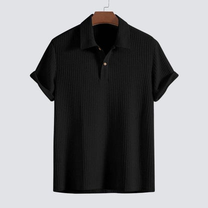 Knox™ | Textured Polo with Casual and Elegant Style