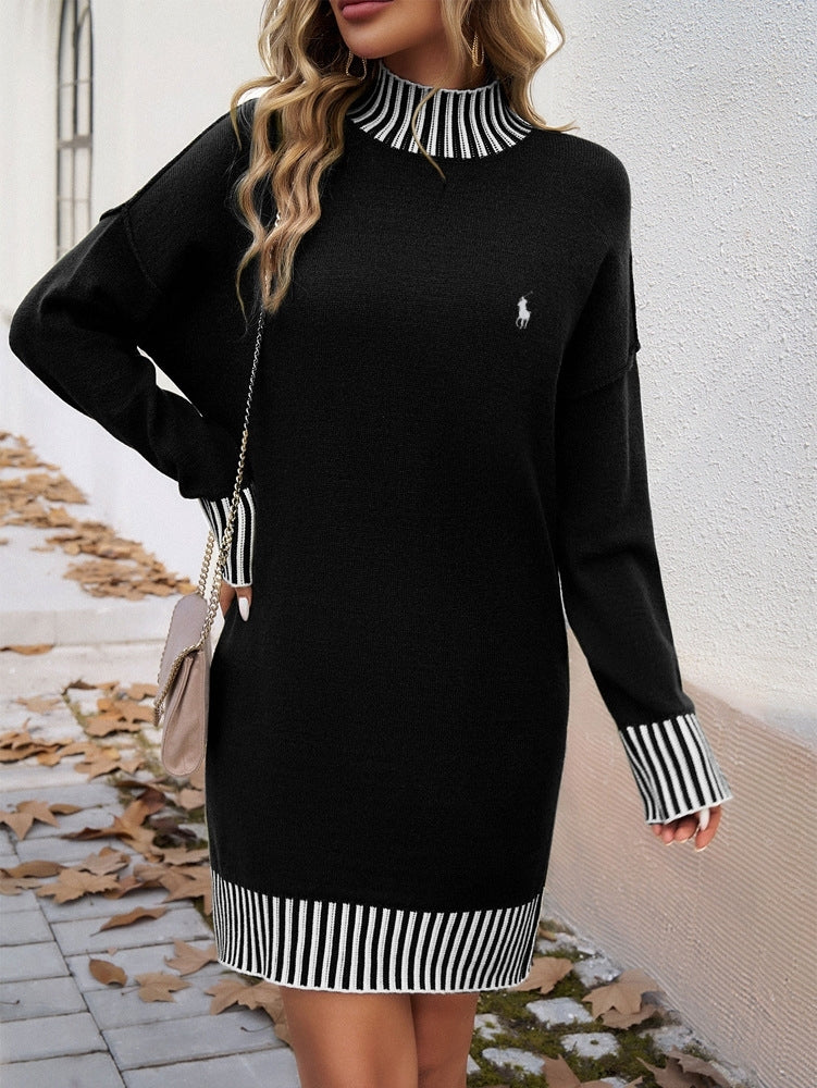 RL Elegant Hipster-Style Dress
