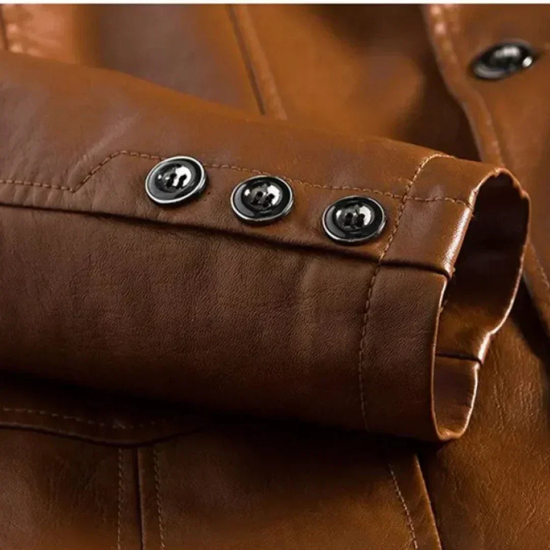 Fabian™ | Casual Premium Faux Leather Jacket