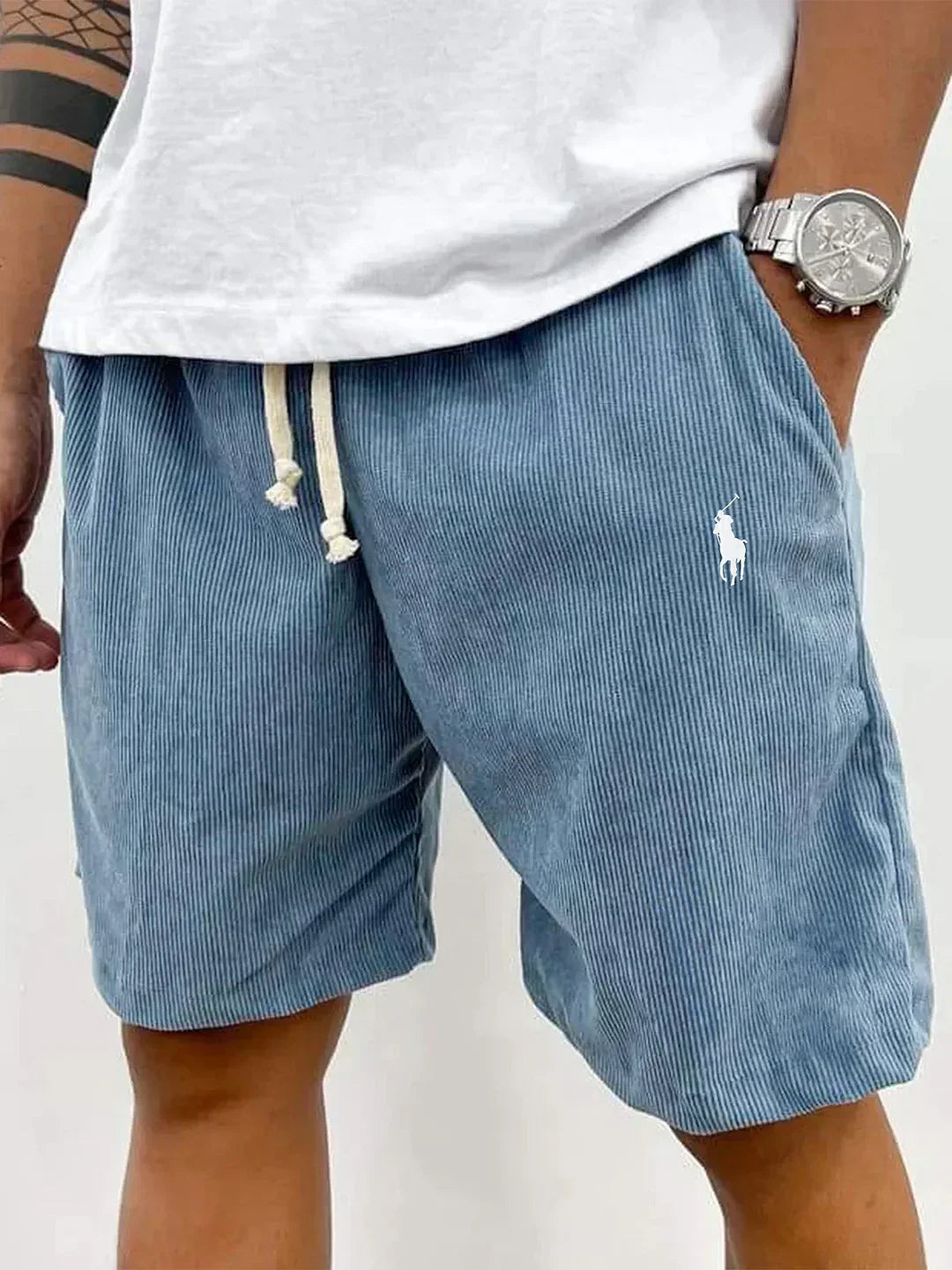 Ellston RL™ | Classic and Comfortable Cotton Shorts for Men