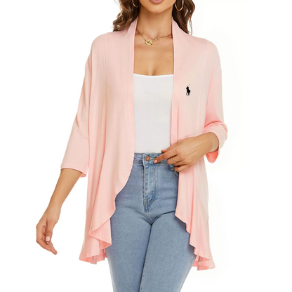 RL Women’s Open-Front Cardigan – Timeless Elegance