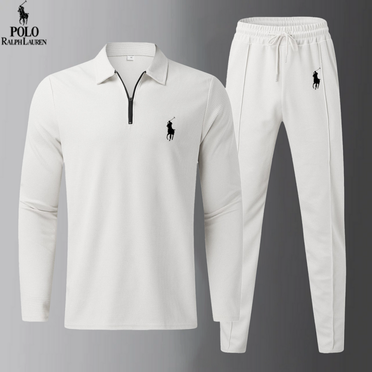 Valen RL™ | Sommer-Set mit Struktur – T-Shirt & Shorts für Herren