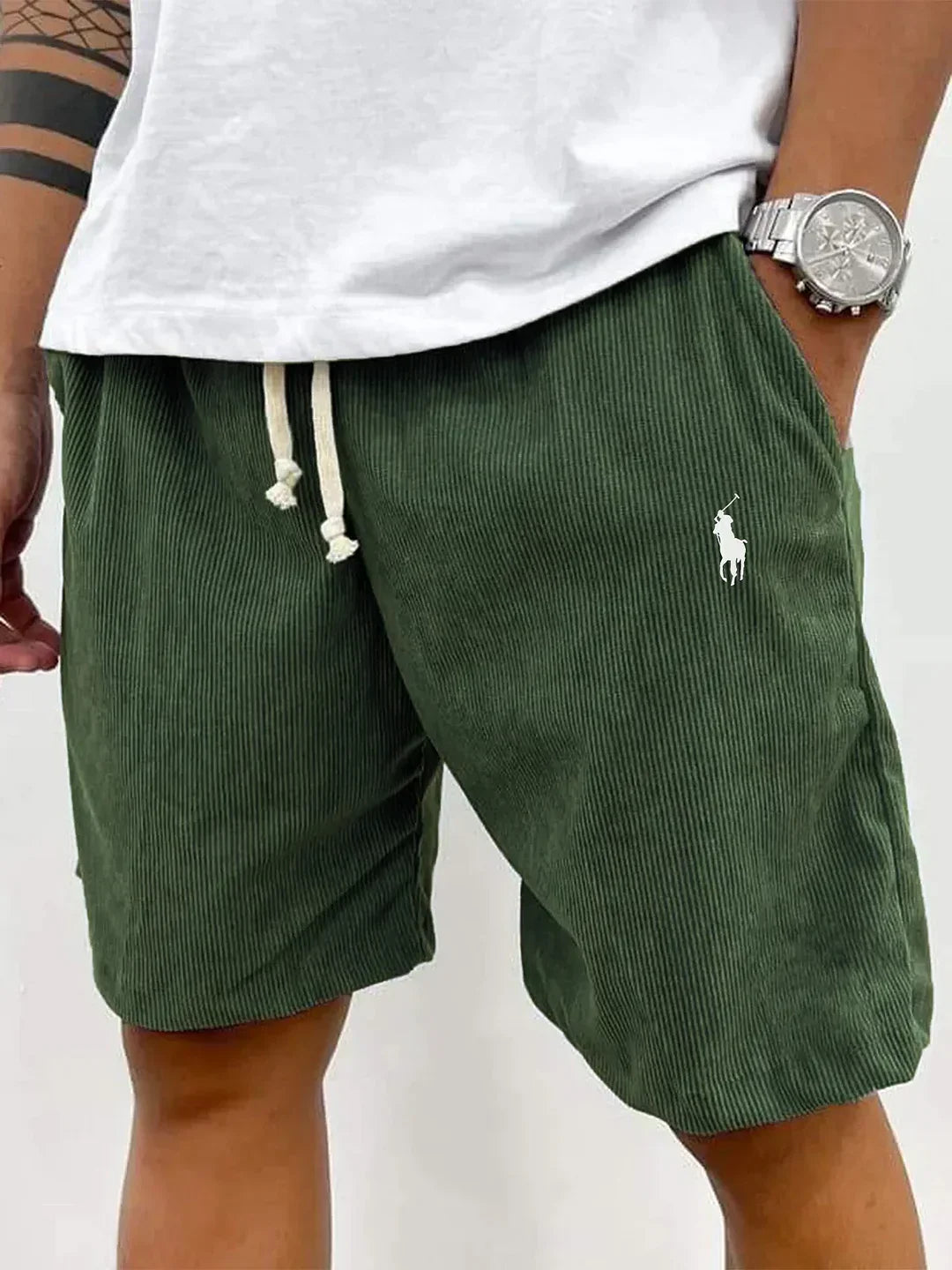 Ellston RL™ | Classic and Comfortable Cotton Shorts for Men