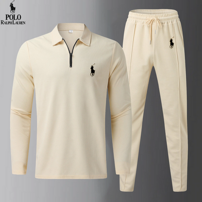 Valen RL™ | Sommer-Set mit Struktur – T-Shirt & Shorts für Herren