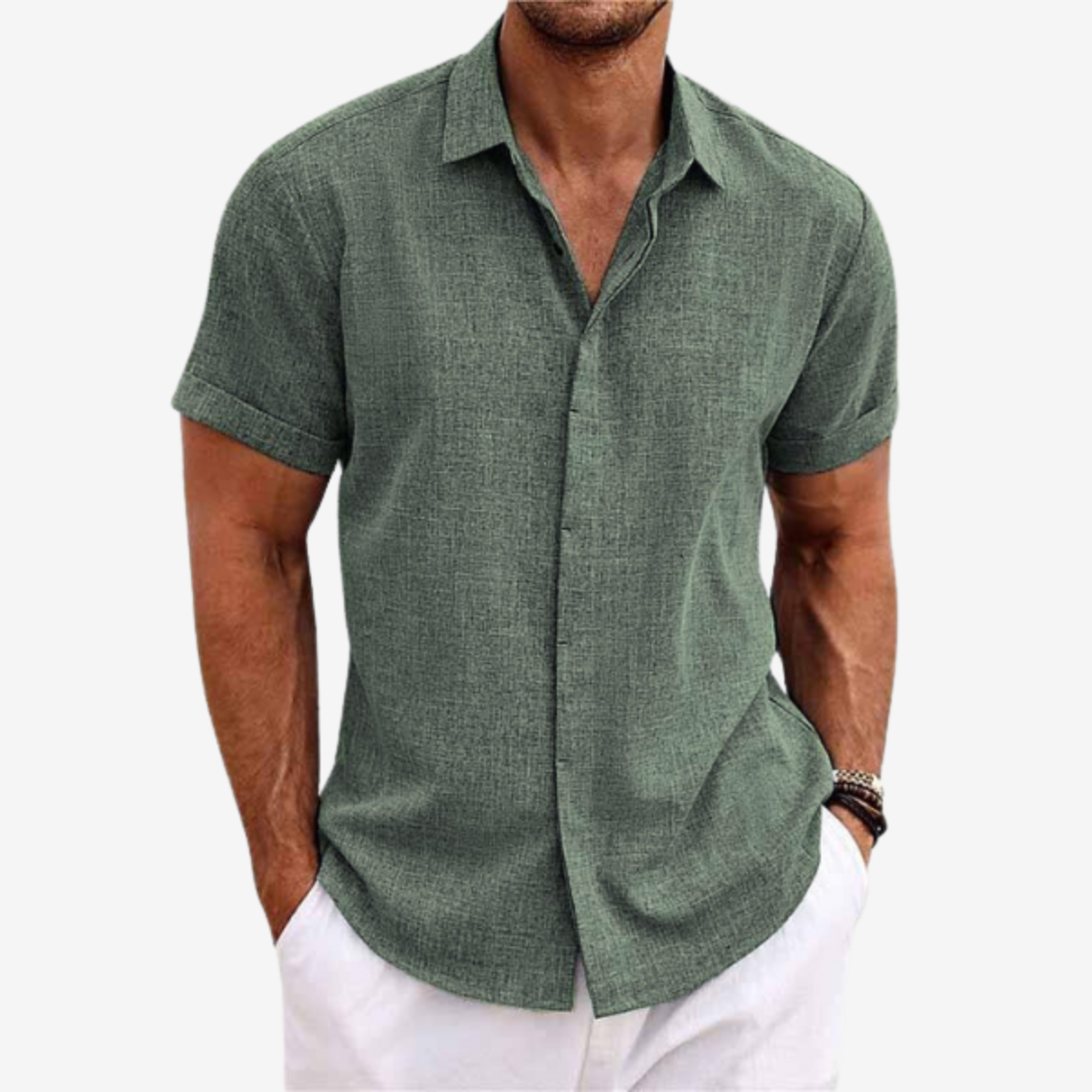 Gustavo™ | Casual Linen Shirt