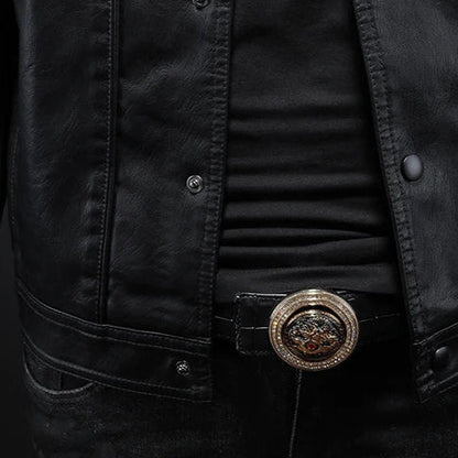 Velrik™ | Casual and Elegant Leather Jacket