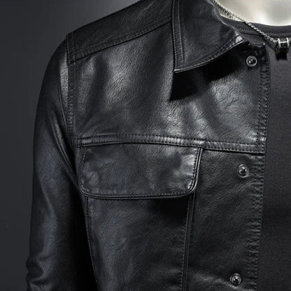 Velrik™ | Casual and Elegant Leather Jacket