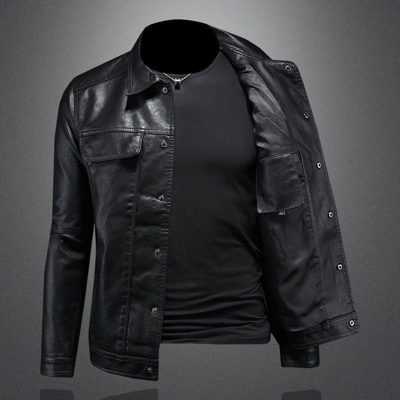 Velrik™ | Casual and Elegant Leather Jacket
