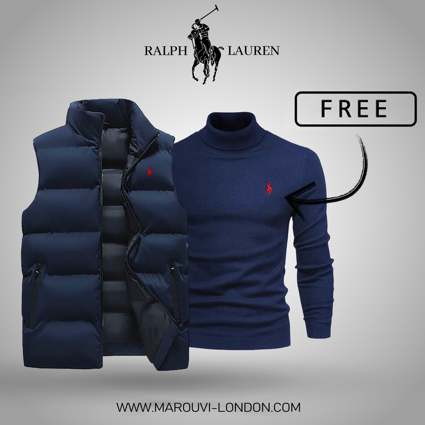 R&L Vest + Free Sweater