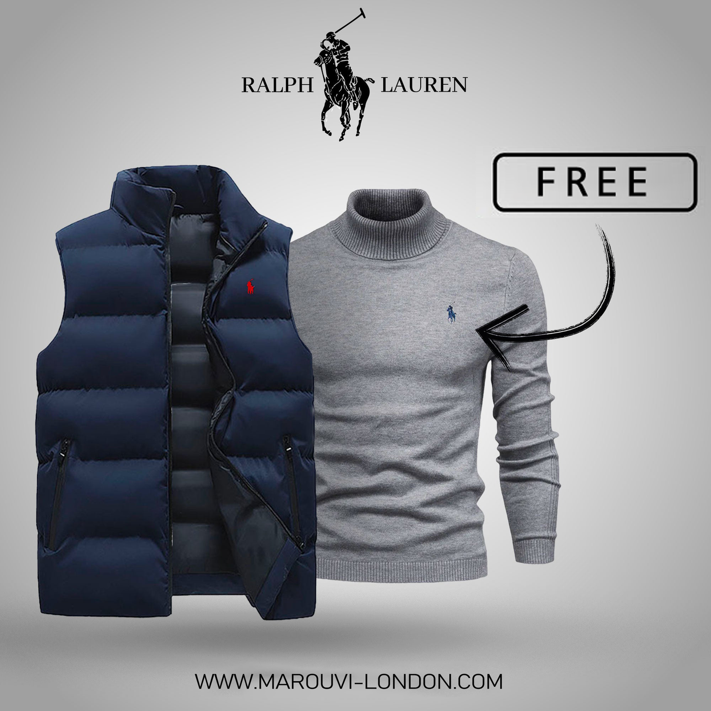 R&L Vest + Free Sweater