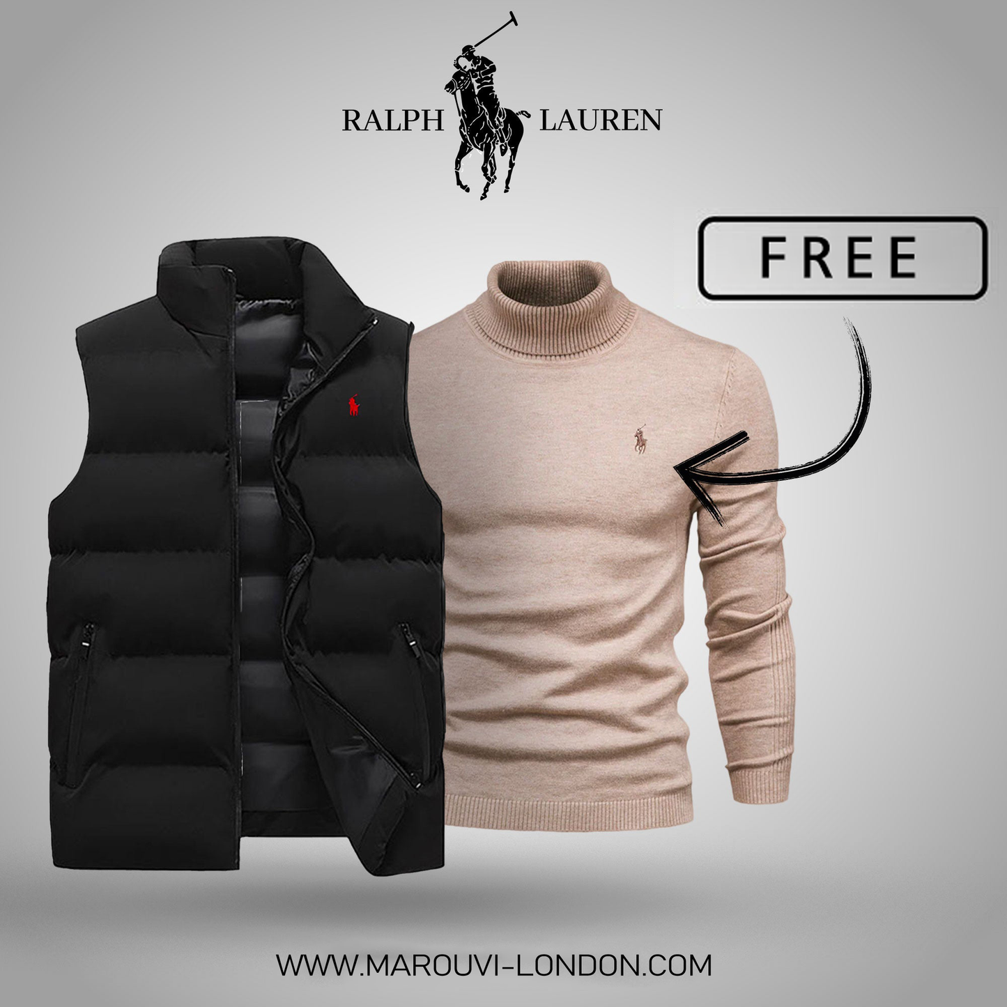 R&L Vest + Free Sweater