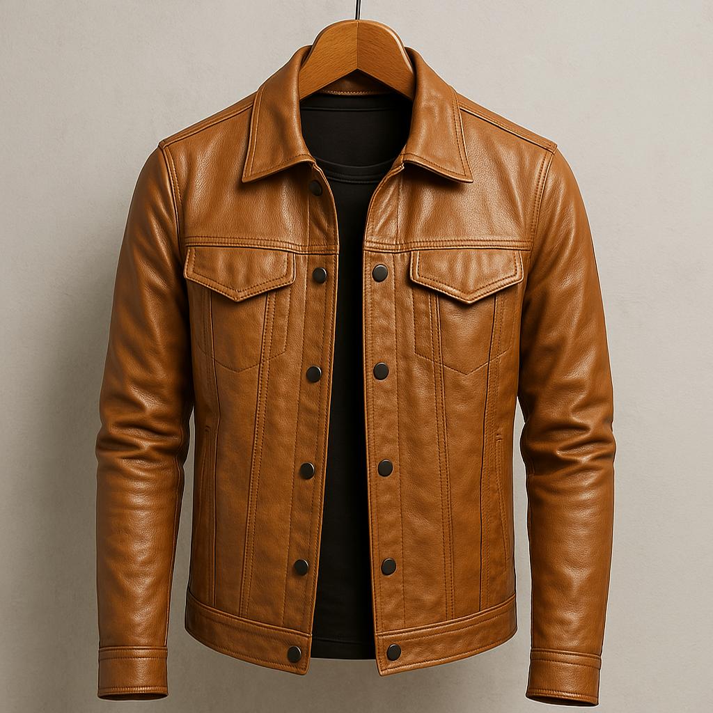 Velrik™ | Casual and Elegant Leather Jacket