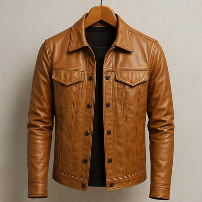 Velrik™ | Casual and Elegant Leather Jacket