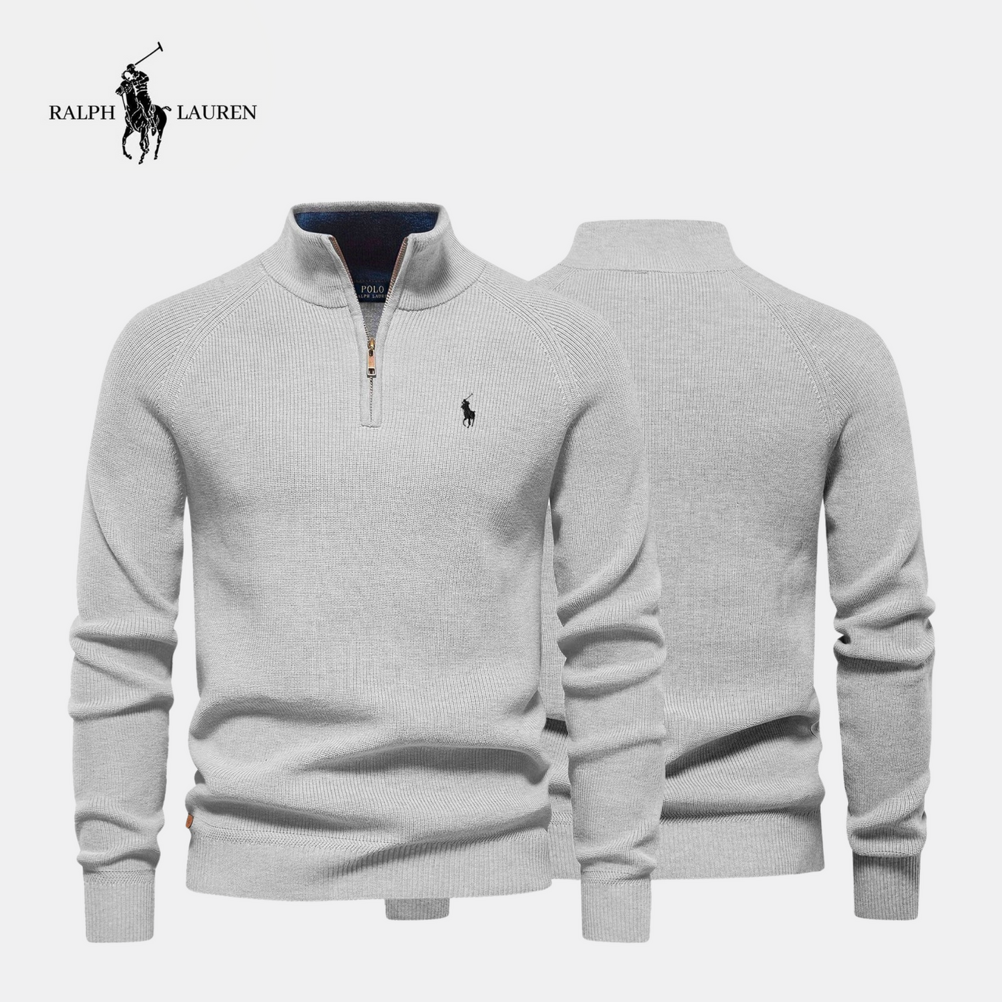 R&L Zip-Neck Jumper - Limited Stock